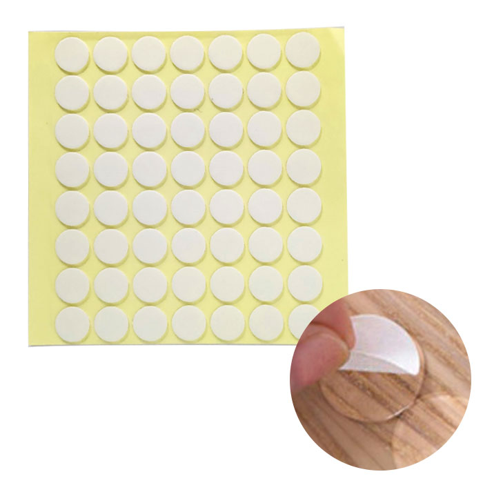 동글이 젤 원형양면테이프 15mm (1매) / 투명 겔 동글이양면테이프 1.5cm - 상품 이미지
