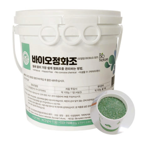 바이오정화조 1kg 하수구 화장실 변기 악취 냄새 제거 폐수 오물 청소 미생물 가루형 분말