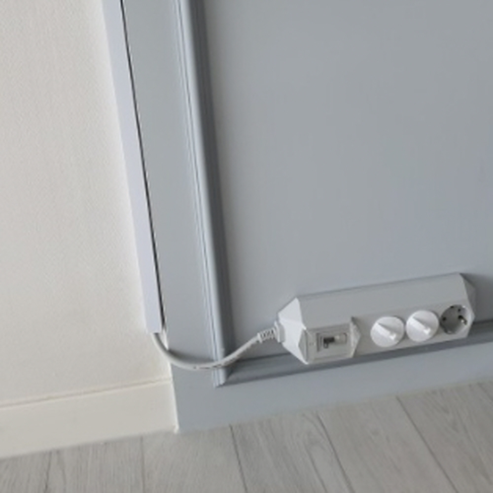 선정리 전선쫄대 쫄때 졸대 벽 케이블 전기선 커버 정리 몰딩 랜선 배선 가리개 몰드 1호