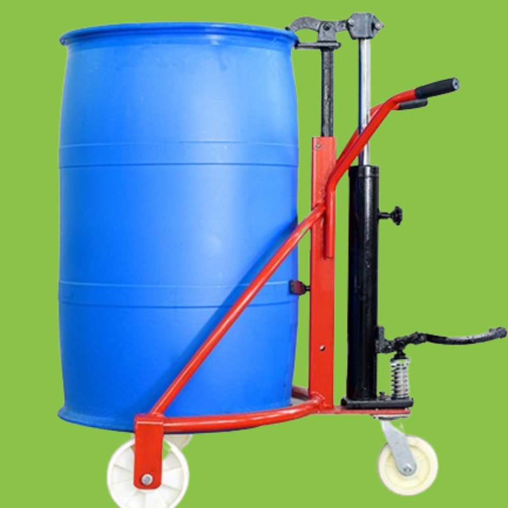 드럼통리프트 수동 오일 기름 하역 운반기구 캐리어 - 상품 이미지