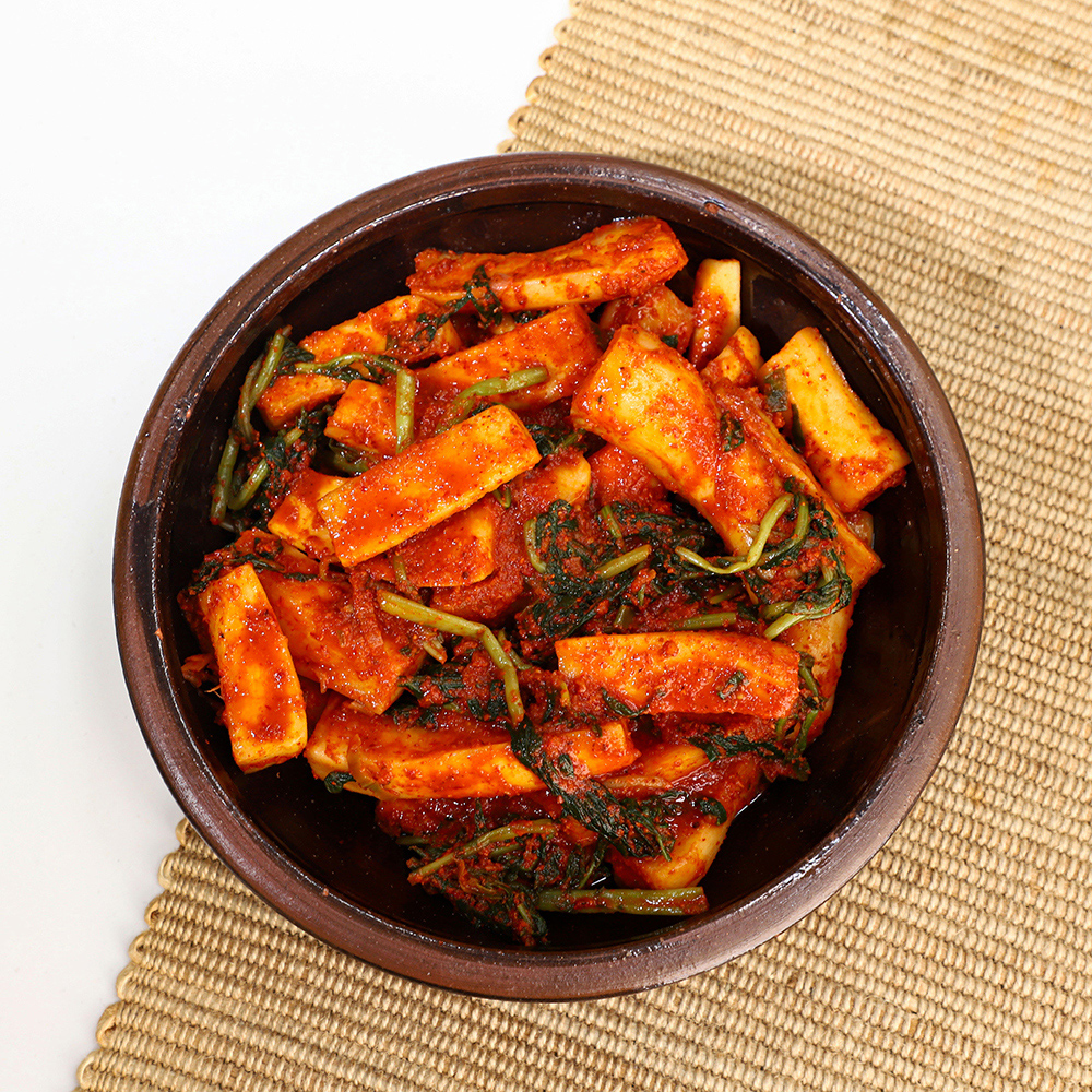 [더으뜸] 전라도 총각김치 1kg : 플젠하우스