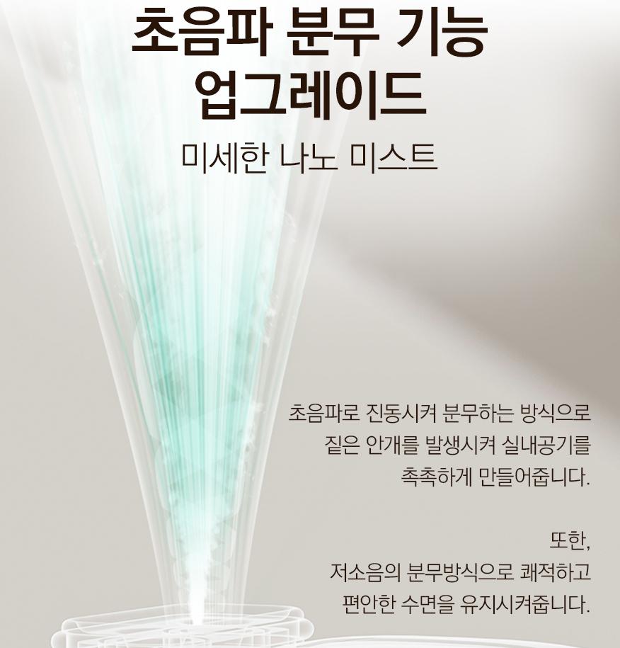 아이보리 사무실 귀여운 가습기 고양이 미니 사무실 가습기 무드등 - 상세 이미지 5