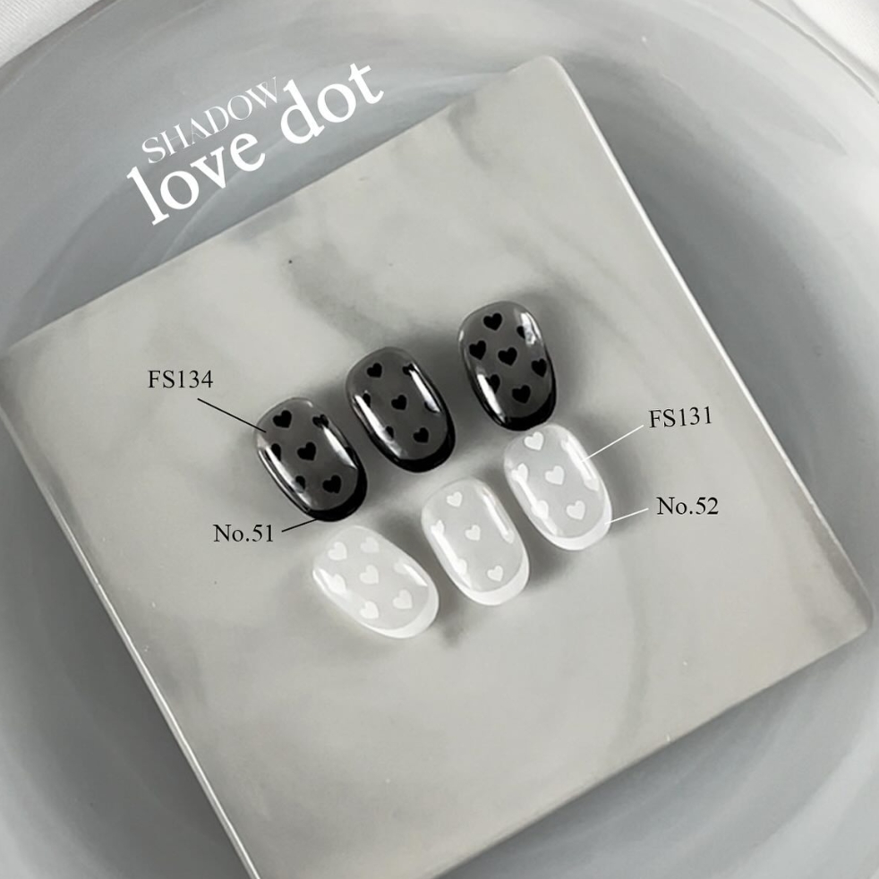 프롬더네일 섀도우 6종단품 (블랙 화이트시럽젤) 이미지 3