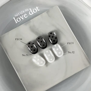 프롬더네일 섀도우 6종단품 (블랙 화이트시럽젤) 솔직 후기 | 피부 타입별 분석 - 상품 이미지 3