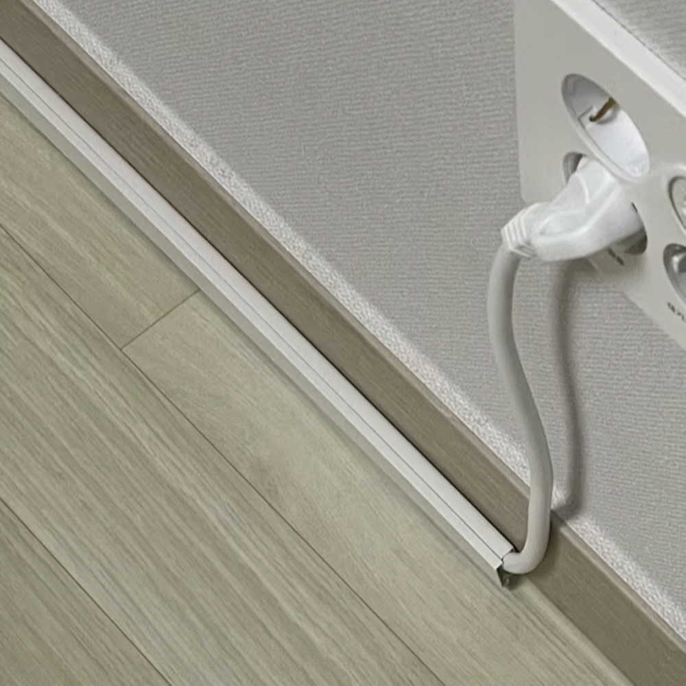 선정리 전선쫄대 쫄때 졸대 벽 케이블 전기선 커버 정리 몰딩 랜선 배선 가리개 몰드 1호