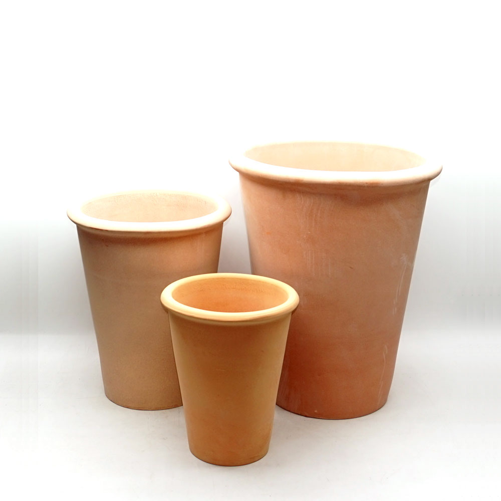 베트남 토분 테라원 꼬깔 살구색 D13 13x16cm - 상세 이미지 2