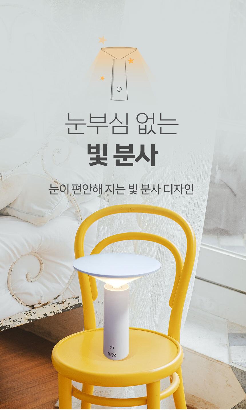침대 전기스탠드 무드 전등 usb독서등 이미지 4