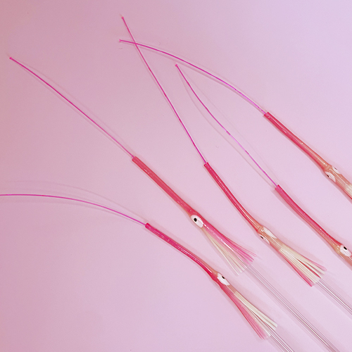 점푸캣 야광꼴뚜기 스틱 오뎅꼬치 고양이 막대 장난감 1p