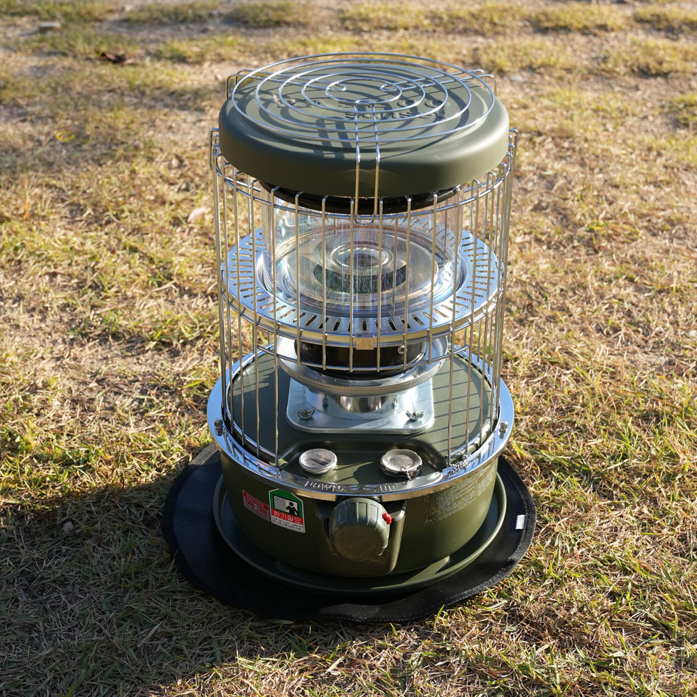 카르닉 캠핑 원형 방염포 방염매트 화로대 방열 시트 방염천 난로 받침대 패드 M