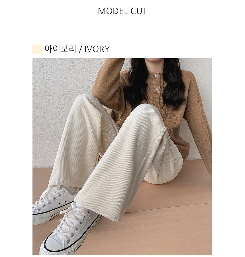 양털기모바지 여성 밍크털바지 융털바지 이미지 2