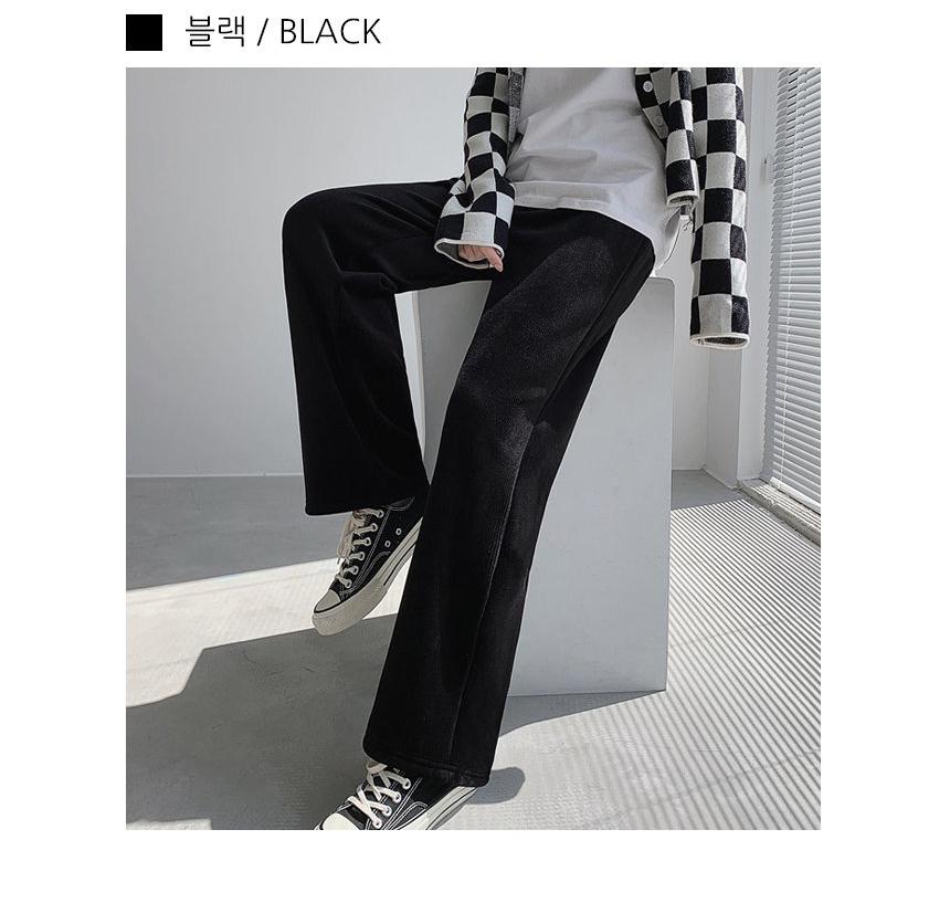 양털기모바지 여성 밍크털바지 융털바지 이미지 4