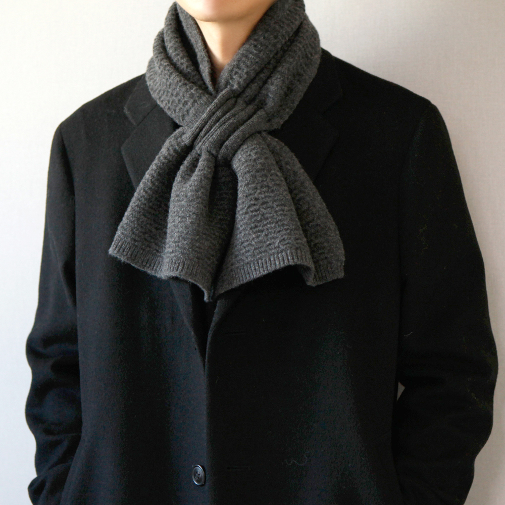 울봉봉 램스울100캐시미어감촉 남자여자커플목도리 니트숏머플러 가을겨울간절기 짧은미니쁘띠 제품 이미지