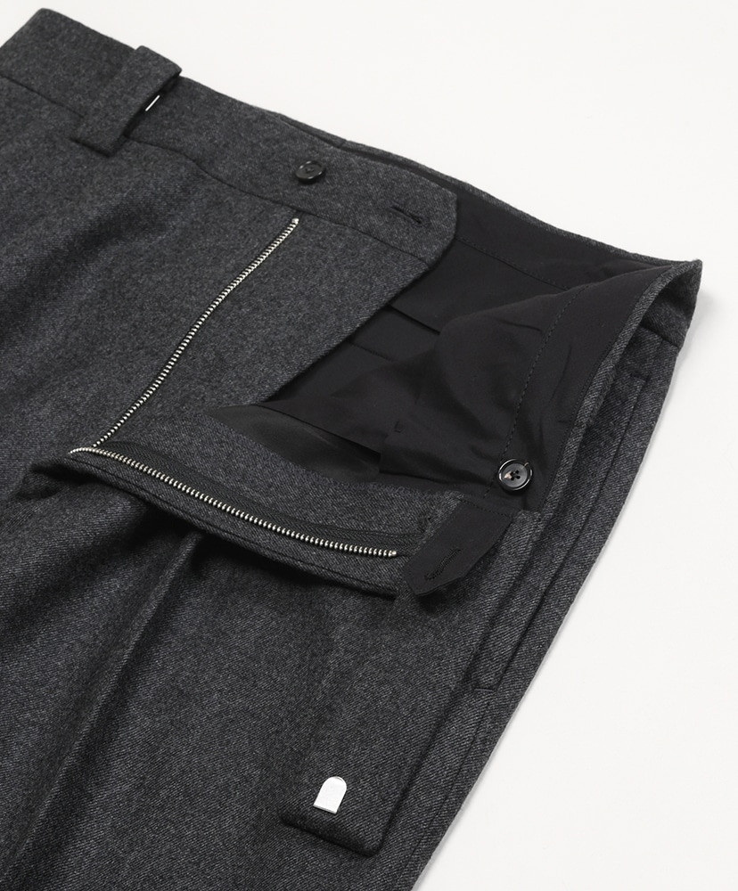 캡틴선샤인 2Pleats Wide Trousers 울 바지 KAPTAIN SUNSHINE 이미지 2