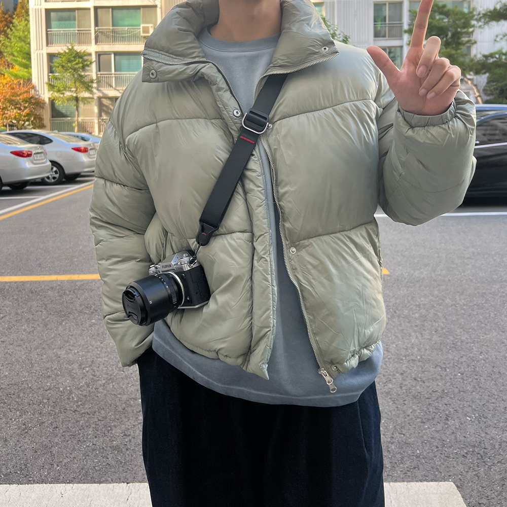 푸퍼패딩 웰론패딩 남자크롭패딩 1 이미지 8