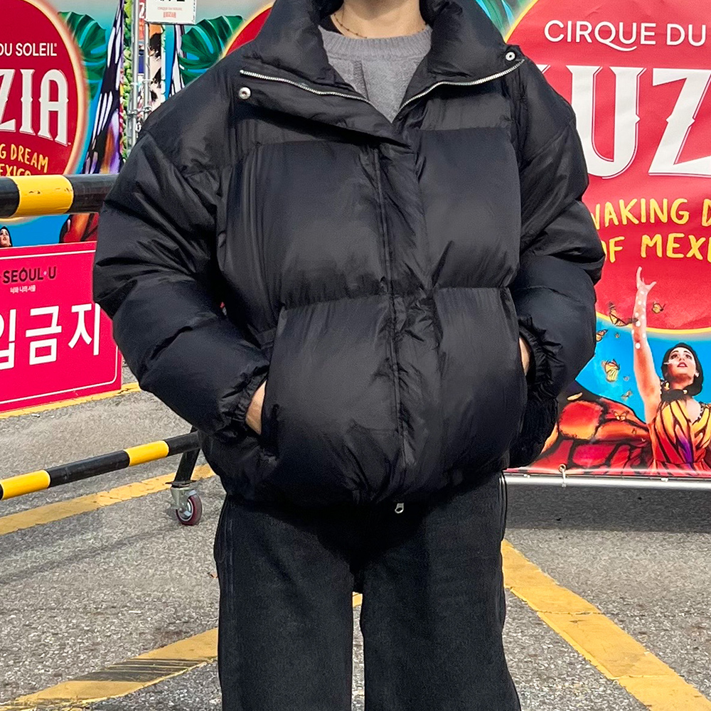 푸퍼패딩 웰론패딩 남자크롭패딩 1 이미지 7