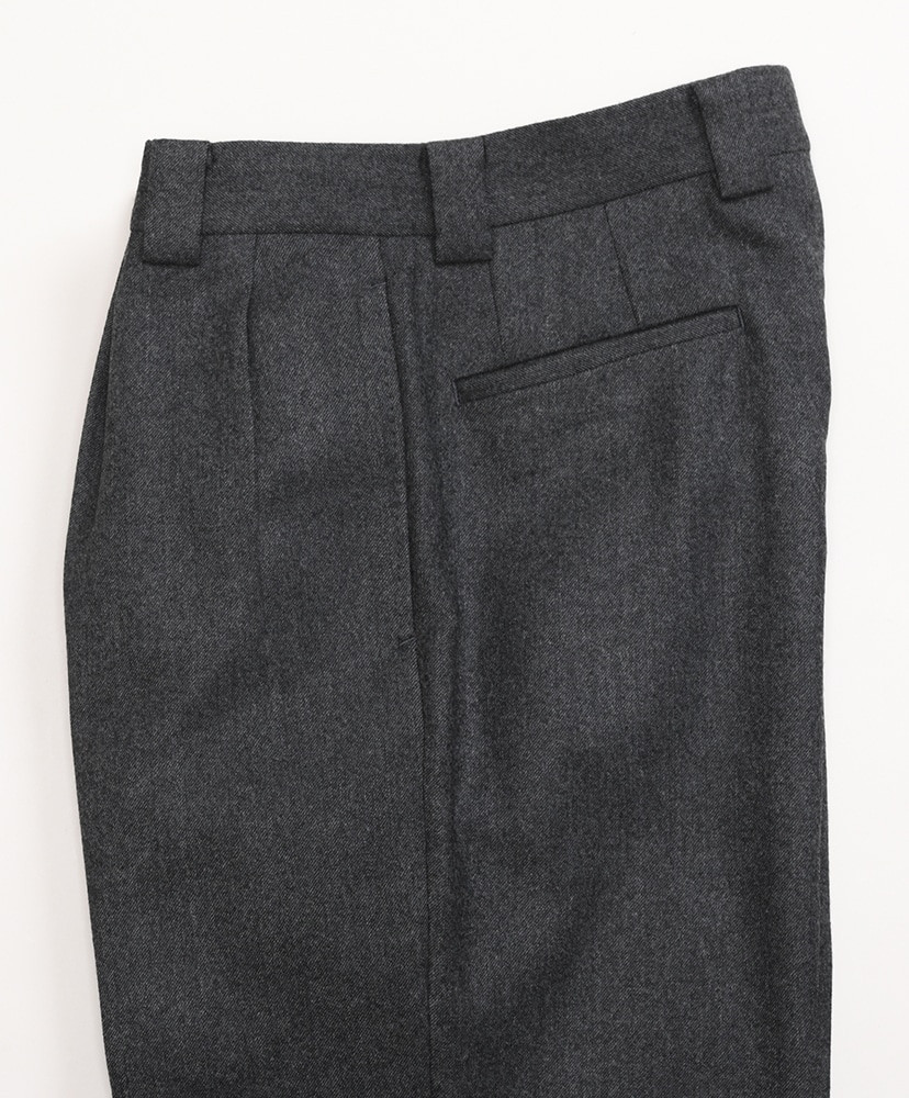 캡틴선샤인 2Pleats Wide Trousers 울 바지 KAPTAIN SUNSHINE 이미지 3