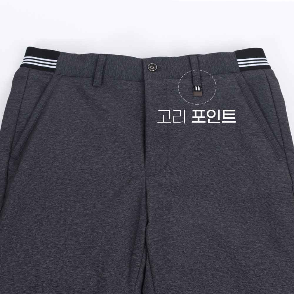 골프방한바지 남성골프패딩바지 방풍 밴딩슬랙스 이미지 7