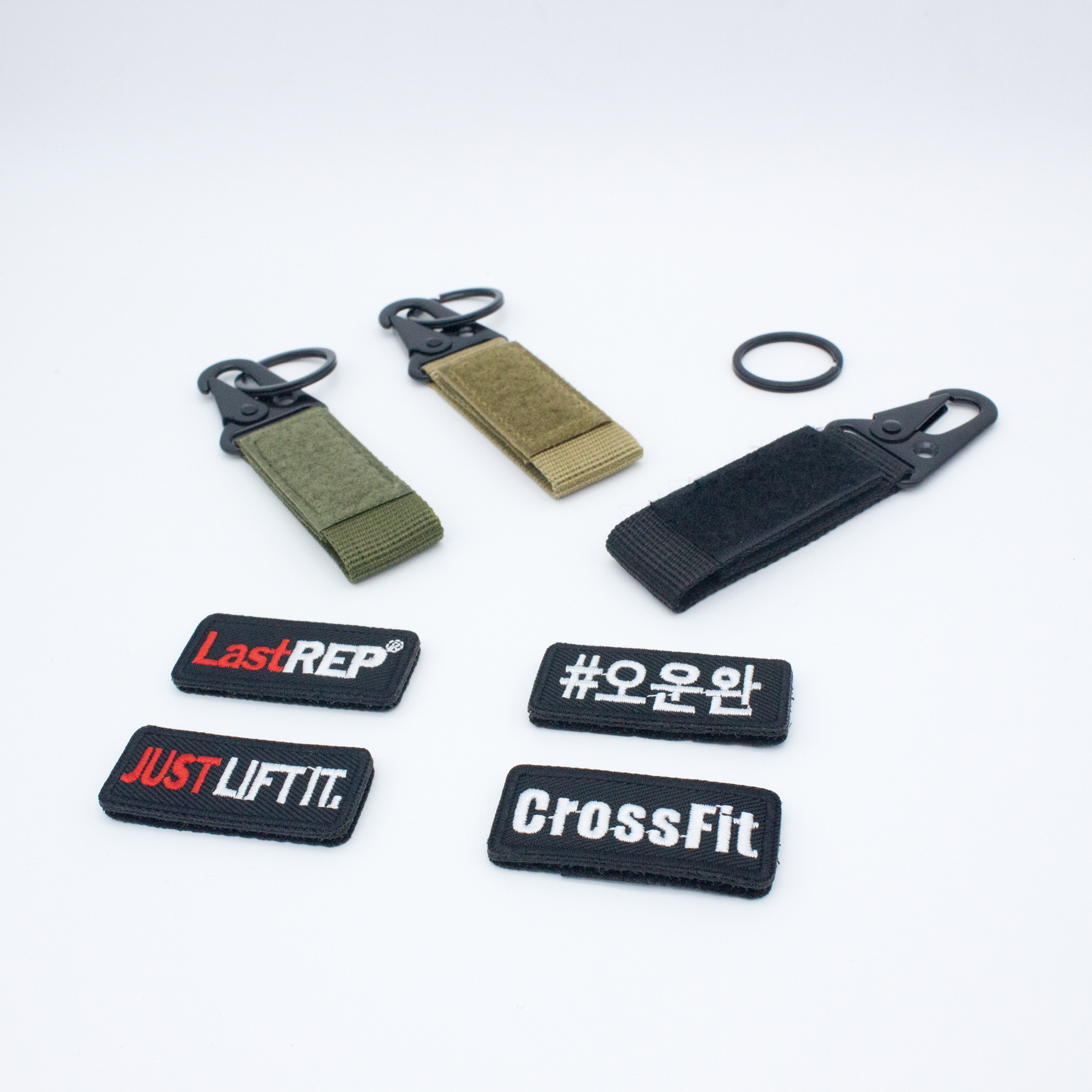 라스트랩 패치 키홀더 크로스핏 헬스 키링 키체인 몰리시스템 카라비너 - 상세 이미지 2