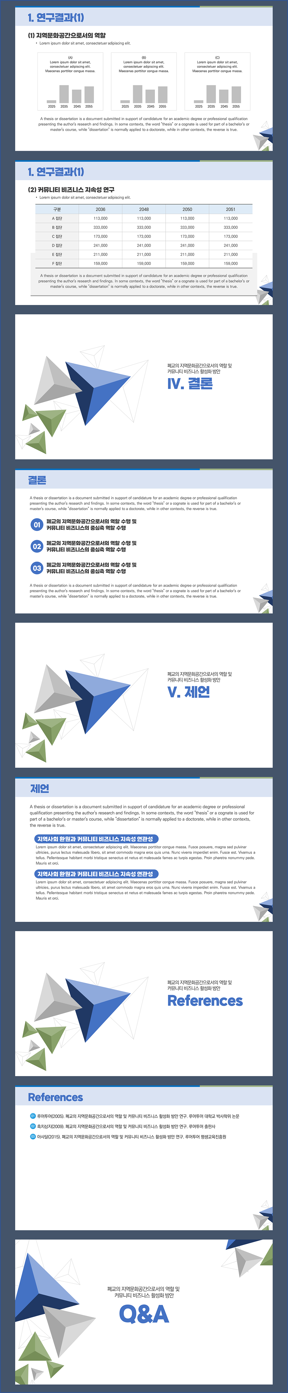 870 논문발표 ppt 프로포절 연구계획서 리뷰논문 ppt 템플릿 양식 - 상세 이미지 3