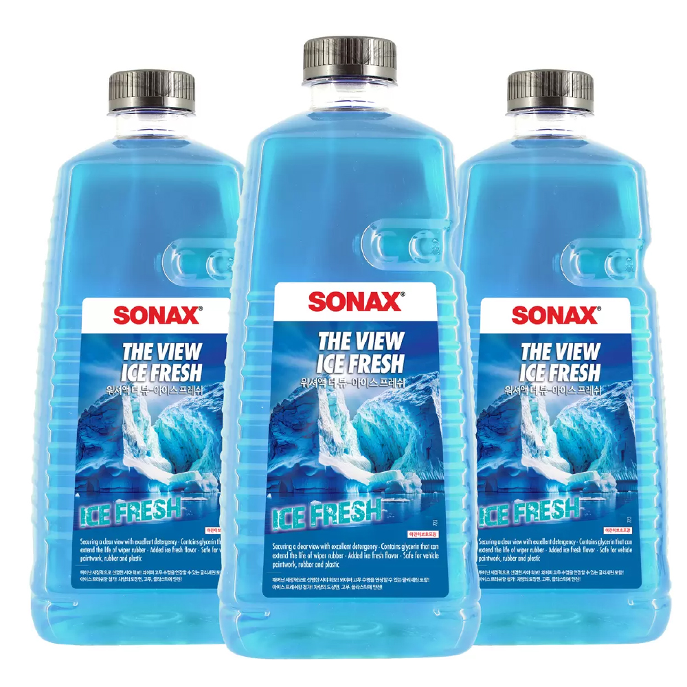소낙스 워셔액 더 뷰 - 아이스프레쉬 2L 에탄올 워셔액 - 상세 이미지 2
