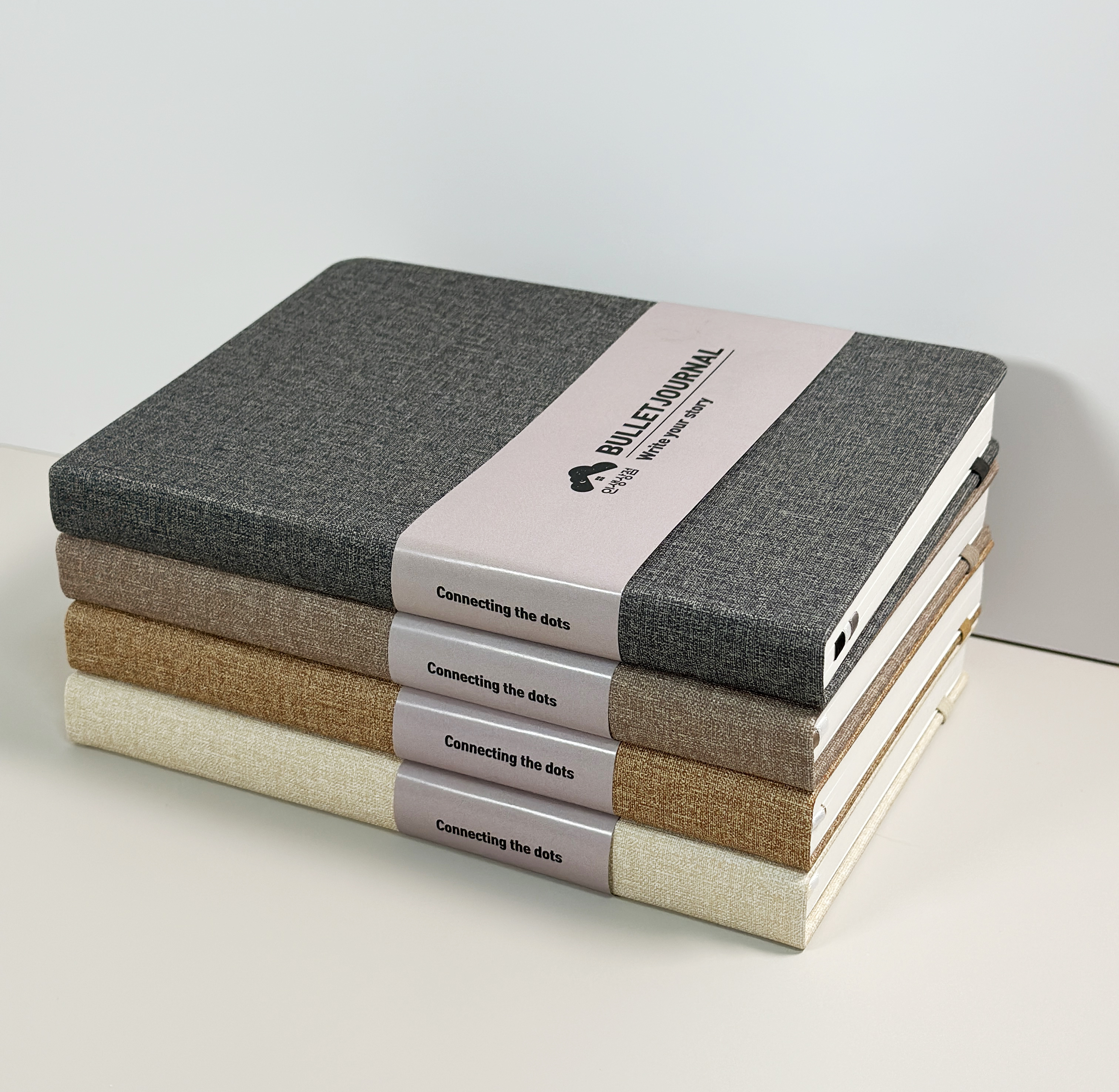 인생상점 불렛저널 CalmMood A5사이즈 넘버링 만년다이어리 데일리리포트 만년필 노트 대표 이미지