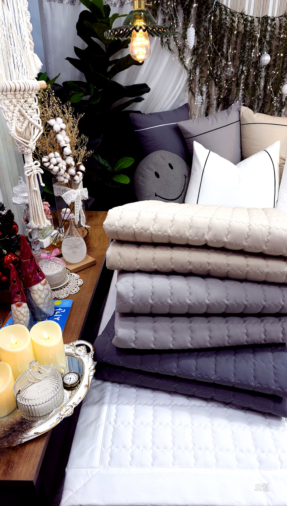 패밀리침대패드 라지킹패드 이스턴킹 이불깔개 고밀도