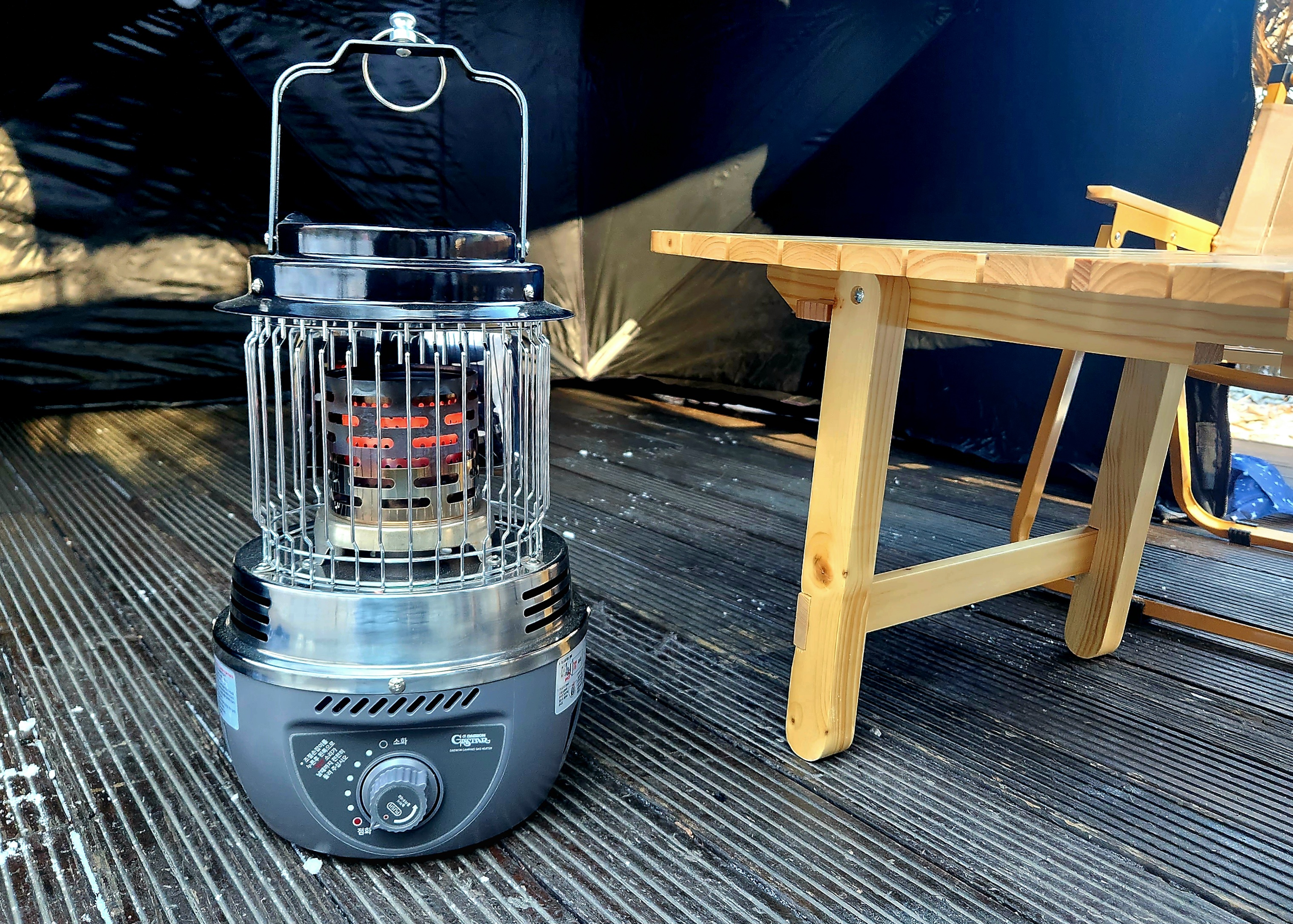 캠프365 캠핑 부탄가스히터 가스난로 휴대용히터 동계 대원난로 휴대용 차박 낚시 차박