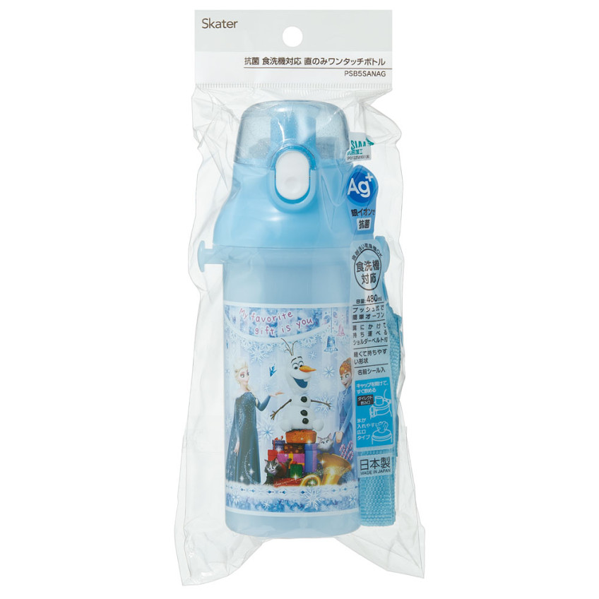 스케이터 겨울왕국 캐릭터 원터치 다이렉트 보틀 480ml PSB5SANAG - 주방·식기 - 하카타몰