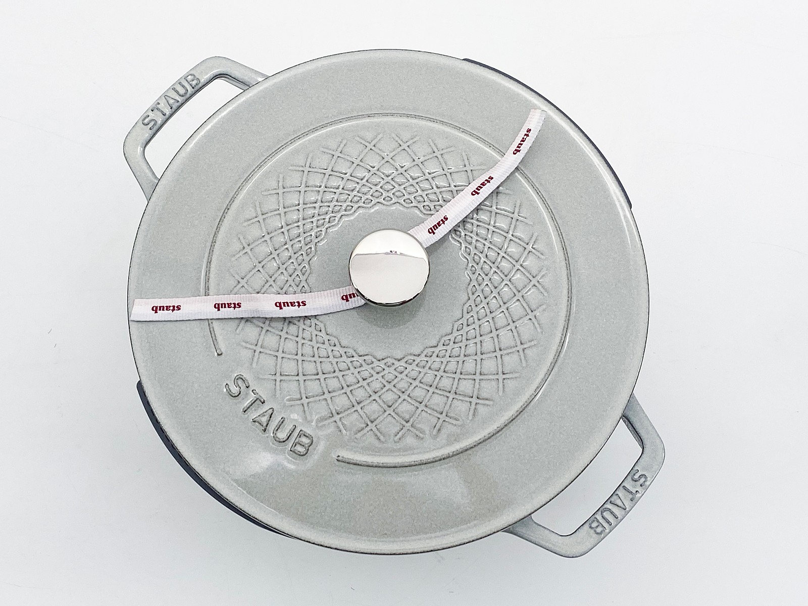 (24cm) 스타우브 B품 트위스트 꼬꼬떼 24cm, 화이트트러플 1452924107-B - 상세 이미지 3