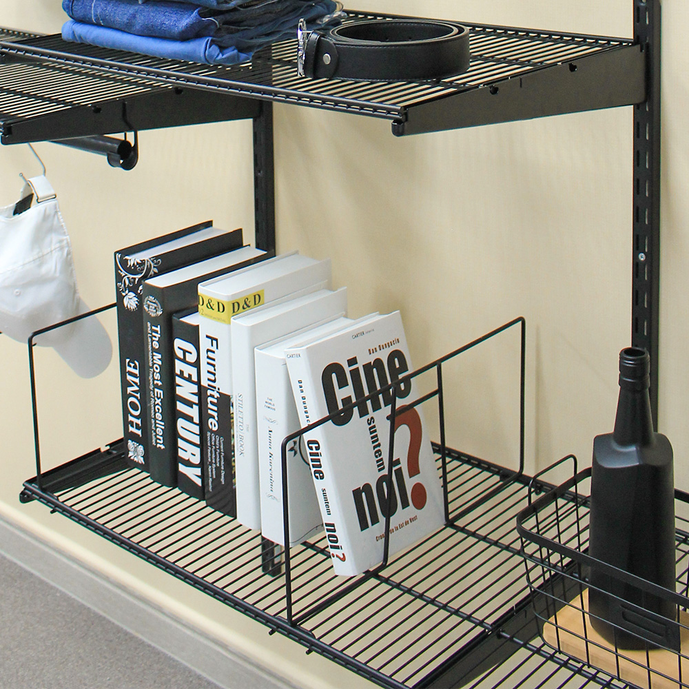 바트 벽행거 시스템행거 드레스룸 옷걸이 튼튼한 고정식 철제 수납 선반 400x400 - 상세 이미지 5