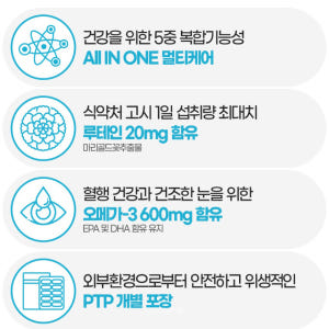 종근당 마리골드꽃 추출물 루테인 오메가3 EPA DHA 5중 복합기능성 ... 맛있게 먹은 솔직 후기 - 상품 이미지 3