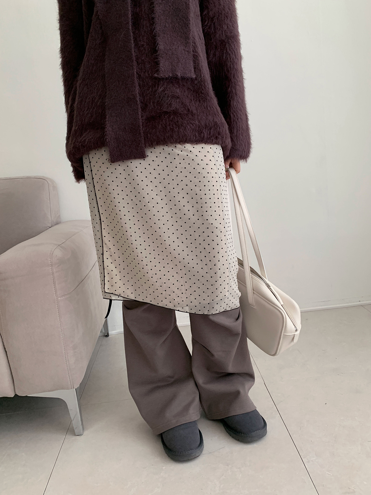 메이 셔링 부츠컷 팬츠 (2colors) 상세 이미지 23
