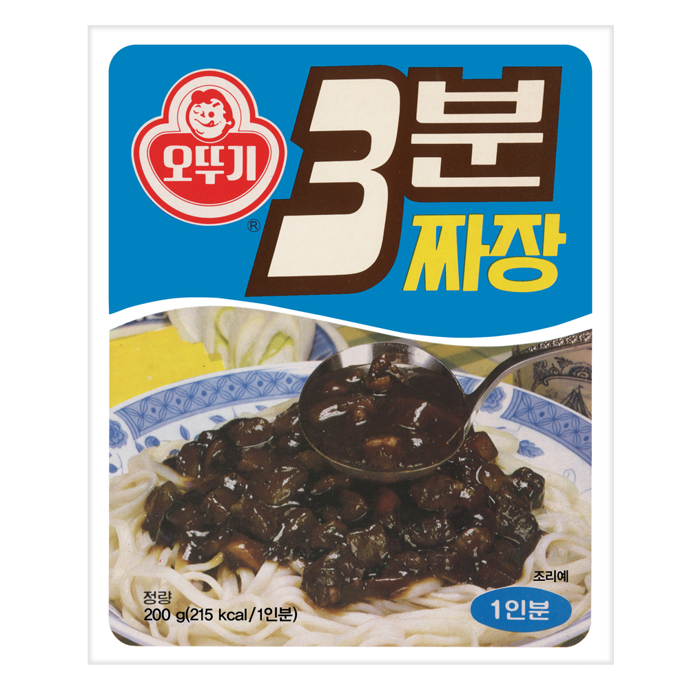 오뚜기 3분 레트로짜장 200g - 상품 이미지