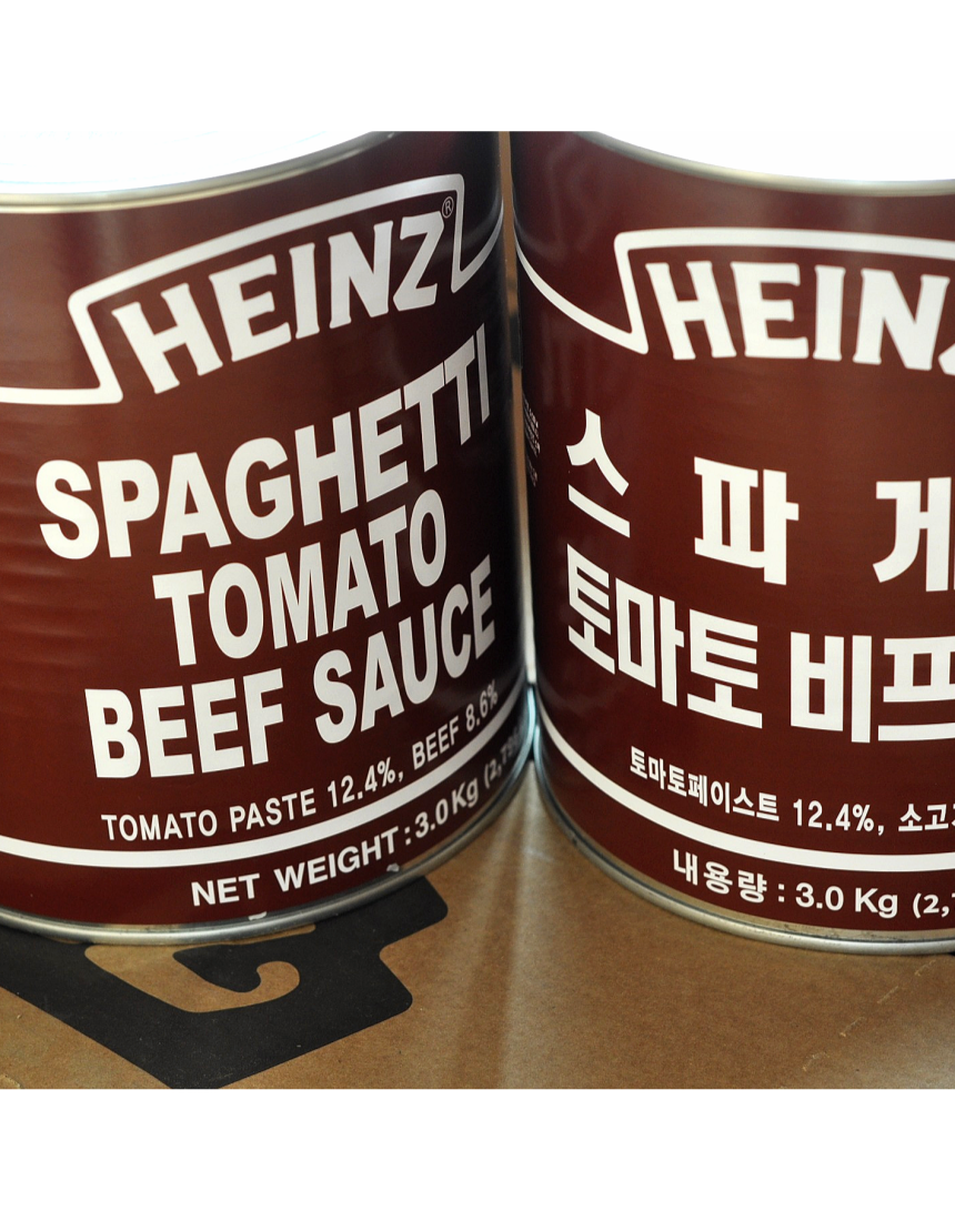 [박스]하인즈 스파게티비프소스 (3kg x 6캔) 미트소스 토마토소스 - 상세 이미지 2