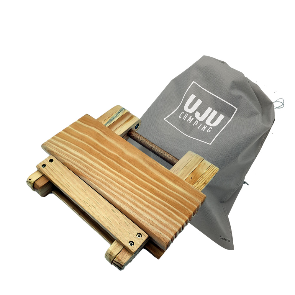 우주캠핑 원목 우드 받침대 스탠드 워터저그 아이스박스