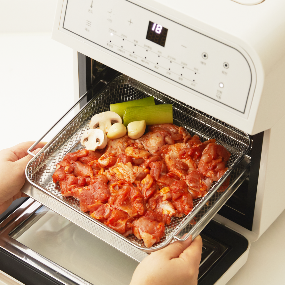 [본사직영] 자연누리 매콤달콤 촉촉한 양념 닭다리살 닭갈비 냉동 300g 이미지 7
