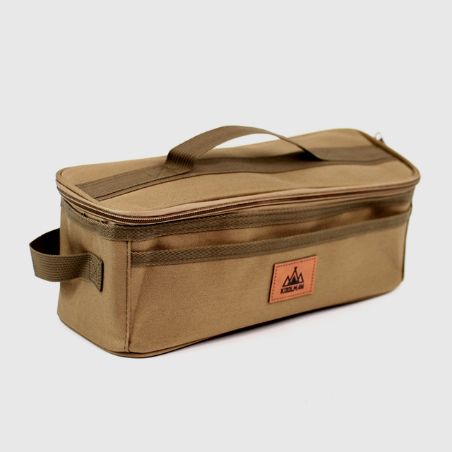 KOOLMAN(쿨맨) 멀티 수납 캠핑가방 A 골든브라운