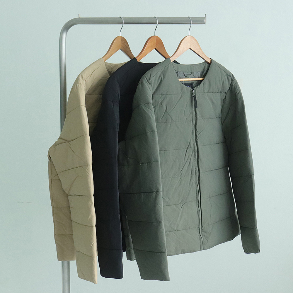 1+1 남자경량패딩 빅사이즈 웰론 이너 유넥 패딩