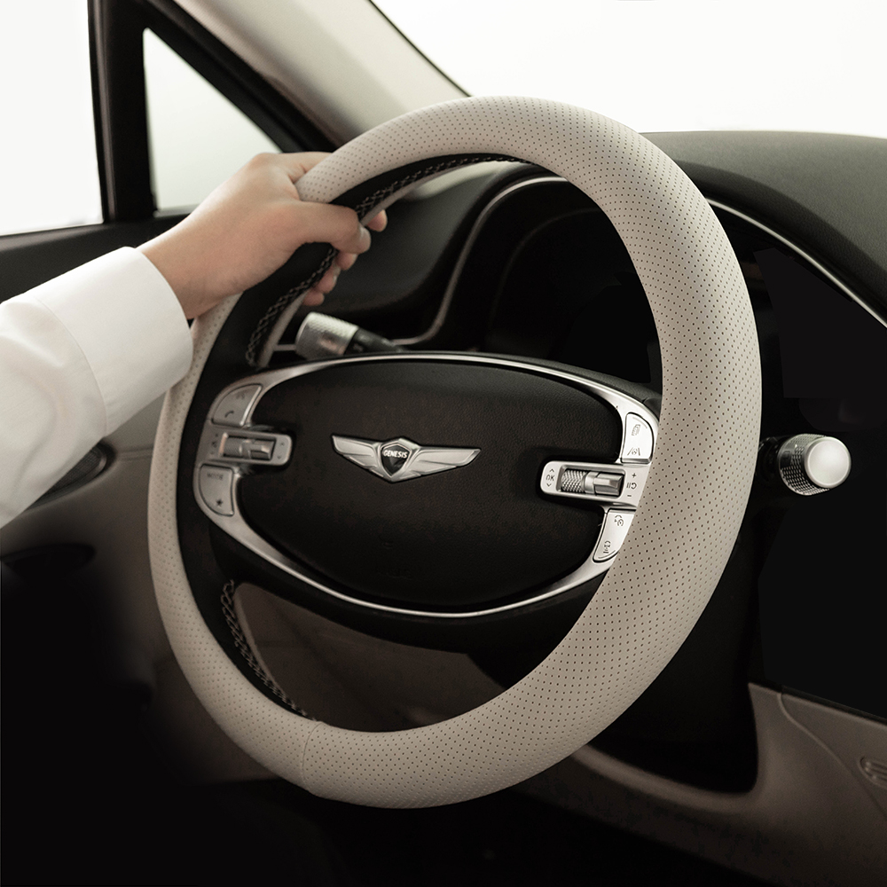 아임반 자동차 타공 핸들커버 차량용 핸들커버 제품 이미지