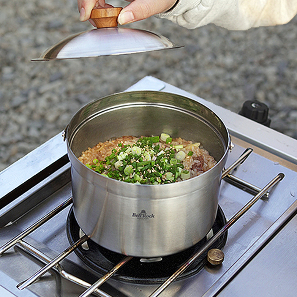 벨락 라이스쿠커 캠핑냄비밥 코펠 식기 찜기
