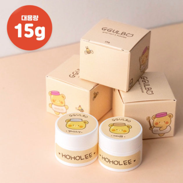 호호리 꿀보젤 대용량 15g / 캐릭터네일 입체아트 이미지 4