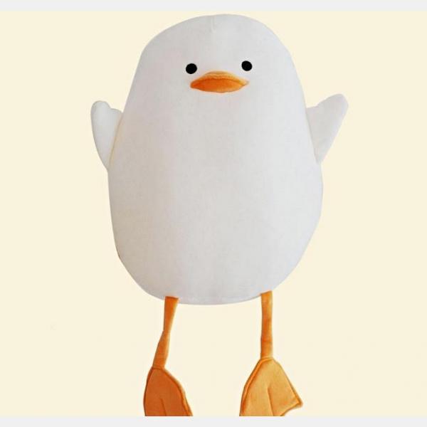 오리 애착인형 만세하는 오리 바디필로우 말랑말랑 찹쌀떡 인형 : 케이포스 스토어