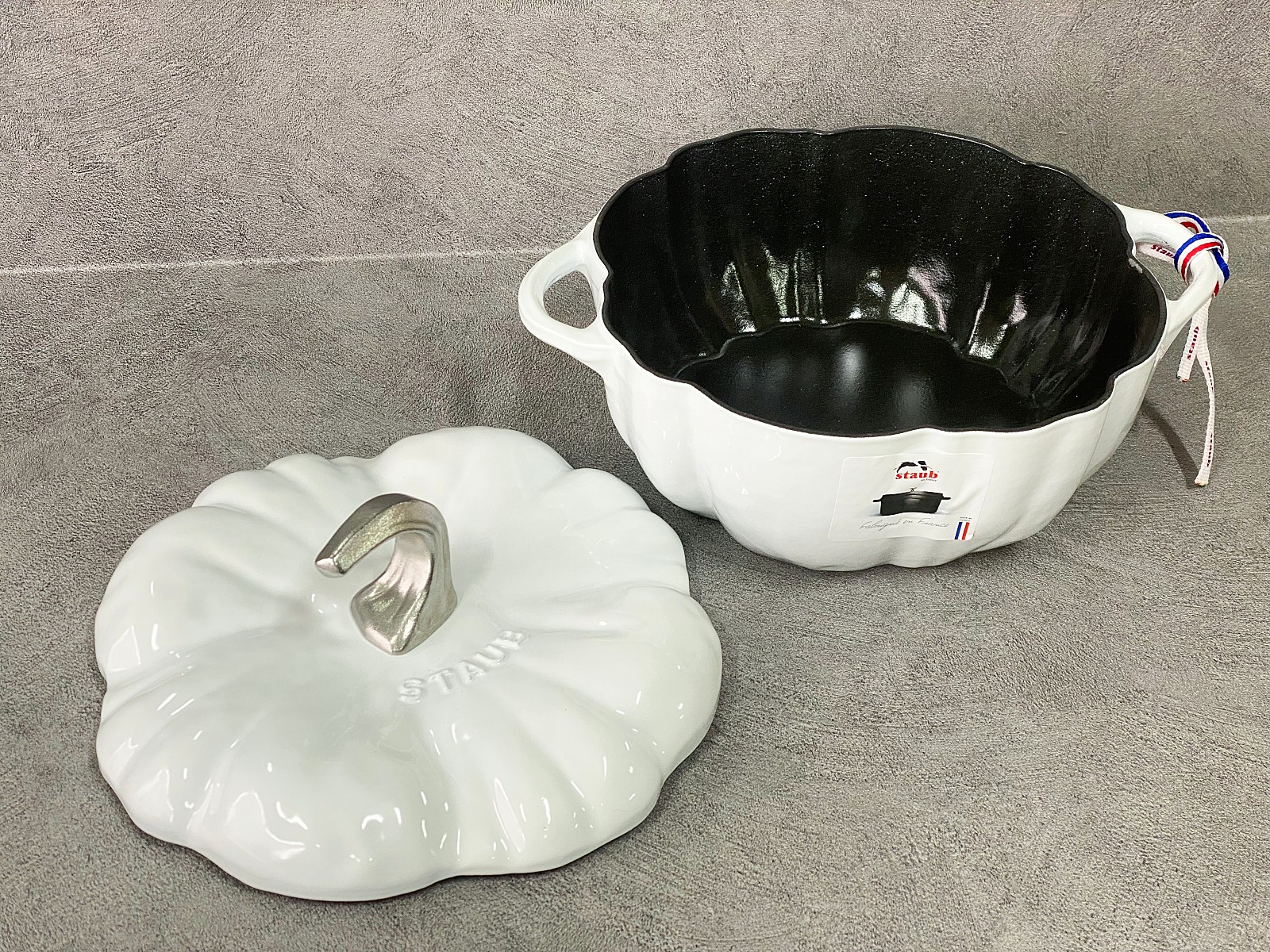 (24cm 호박) 스타우브 B품 호박 꼬꼬떼 24cm, 퓨어화이트 111292402-B - 상세 이미지 5
