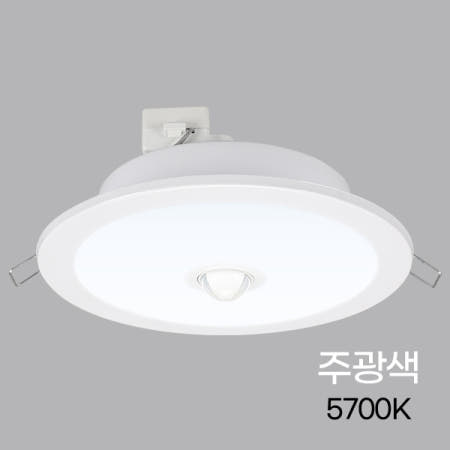 LED그린티 다운라이트 매립등 LED 센서등(매입) 6인치 15W 주광색