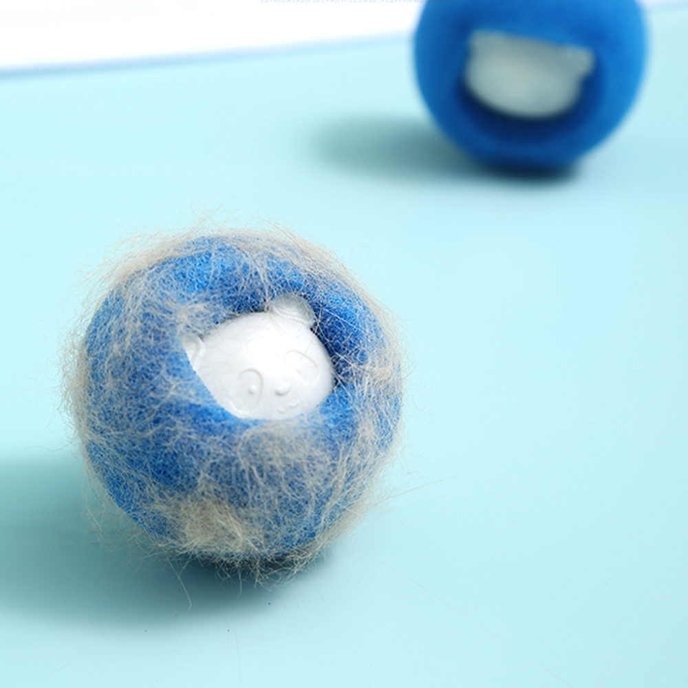 [단독] 1+1 판다 먼지제거 세탁볼 8P 스펀지 드럼 세탁기 건조기 볼 제품 이미지