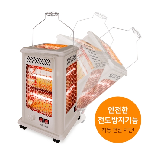 사무실용전기히터 가정용 소형 전기난로 주택 원룸 안방 공부방 오방난로 이미지 7