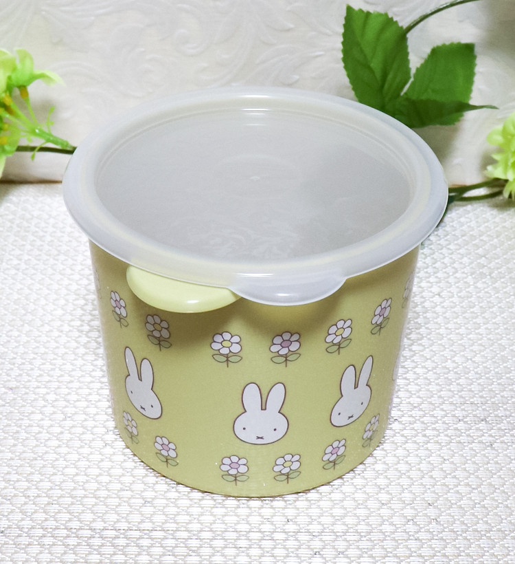 스케이터 미피 캐릭터 원터치 밀폐 보존용기 800ml SOT8 - 하카타몰