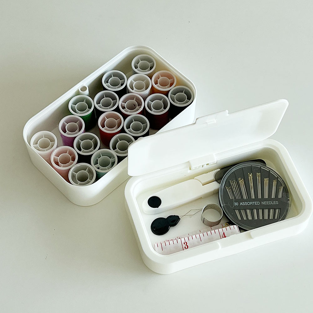반짇고리 바느질 함 세트 반짓고리 케이스 - 상품 이미지