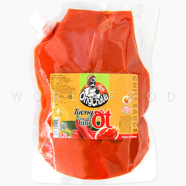 베트남 옹차바 대용량 칠리소스(주황) 2.25kg 월드푸드 - 메인 이미지