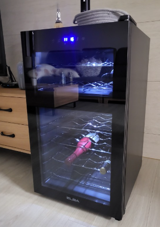 엘바 미니와인셀러 와인냉장고 가정용 소형 집들이 혼수 홈바 24병 트레이더스 코스트코 이미지 2